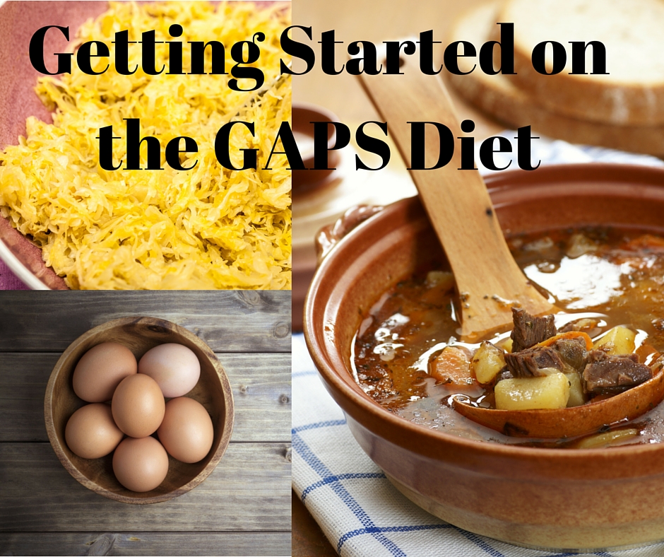 Getting Started on GAPS Diet