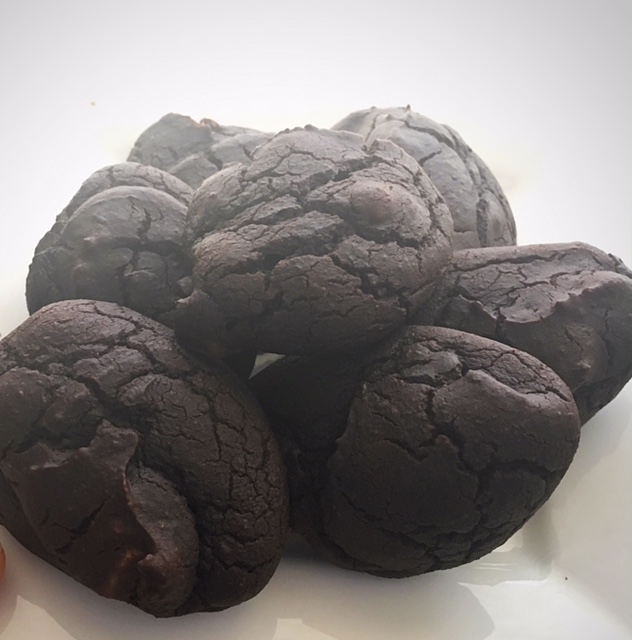 Black Bean Chocolate Fudge Cookies