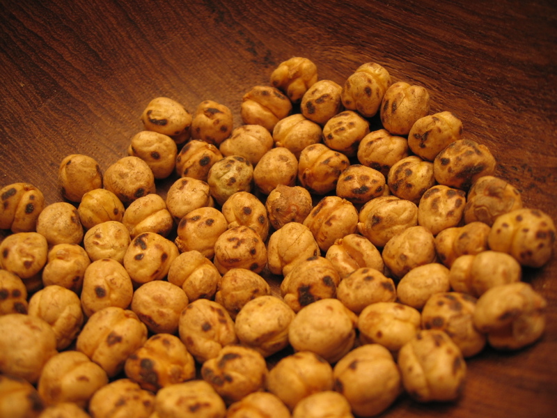 Spicy Baked Chickpeas