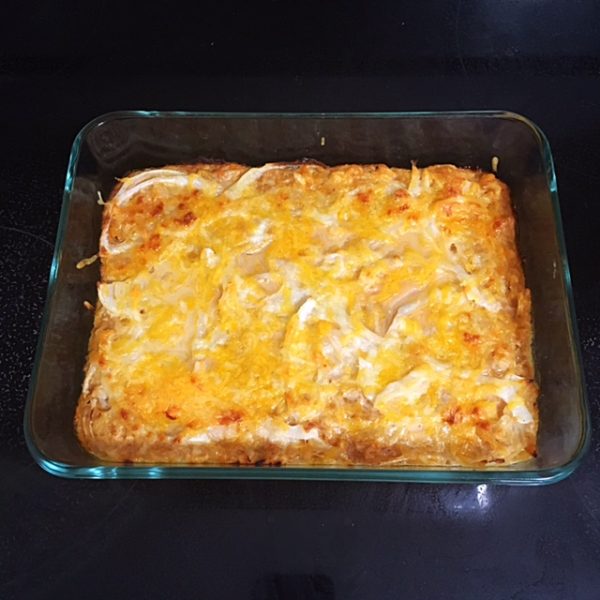 BBQ Chicken Casserole Dinner Recipe Nutrition by Erin