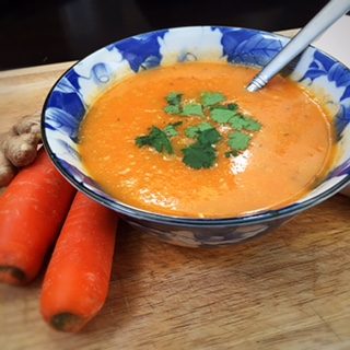 Vegan Ginger Carrot Soup