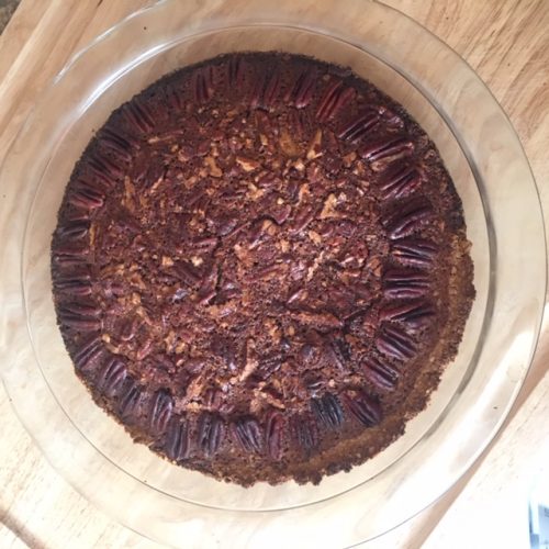 Low FODMAP Pecan Pie Dessert Recipe Nutrition by Erin