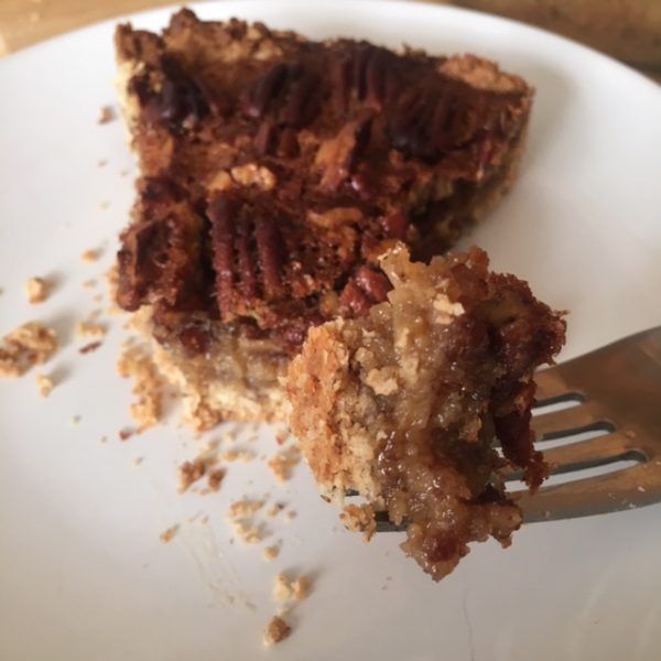 Low FODMAP Pecan Pie Dessert Recipe Nutrition by Erin